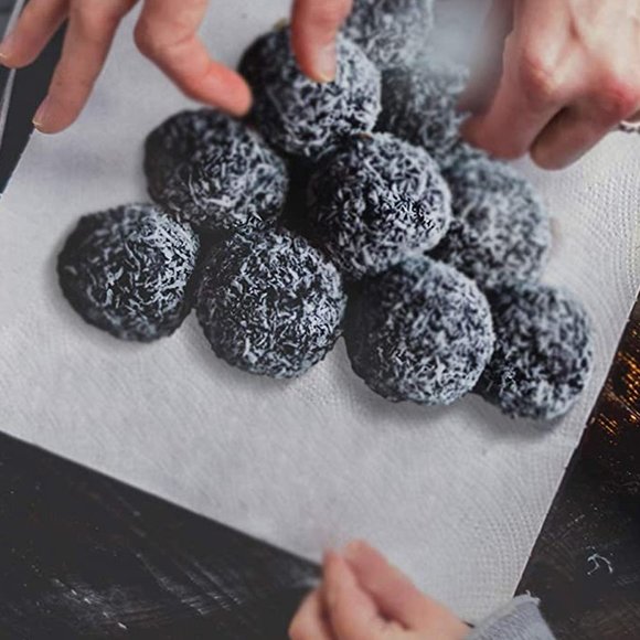 3-Pack: Silicone Semi Sphere 6 Holes Mold For Ice Chocolates Cake Jelly (Purple) - Picture 2 of 5